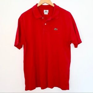 Lacoste Red Large Men’s Polo